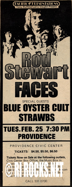 Rod Stewart & Faces 1975 02.25